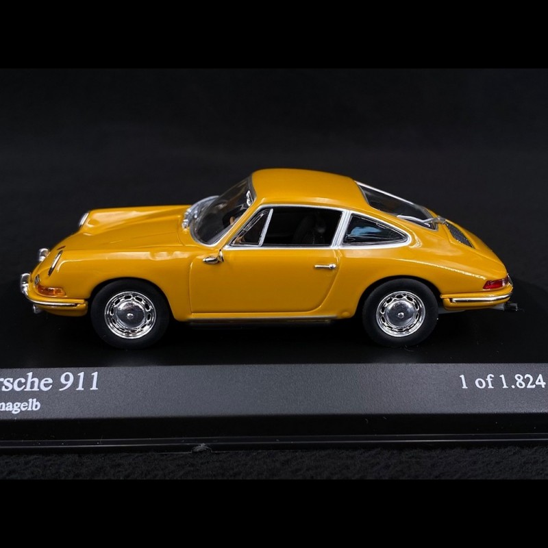 Porsche 911 Coupe 1964 Bahama Yellow 1/43 Minichamps 430067124