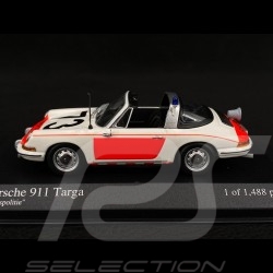 Porsche 911 Targa 1965 Rijkspolitie 1/43 Minichamps 400061190