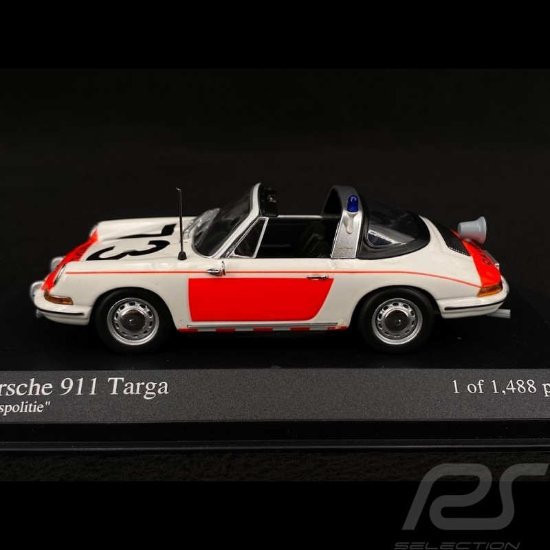 Porsche 911 Targa 1965 Rijkspolitie 1/43 Minichamps 400061190