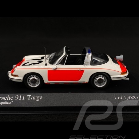 Porsche 911 Targa 1965 Rijkspolitie 1/43 Minichamps 400061190