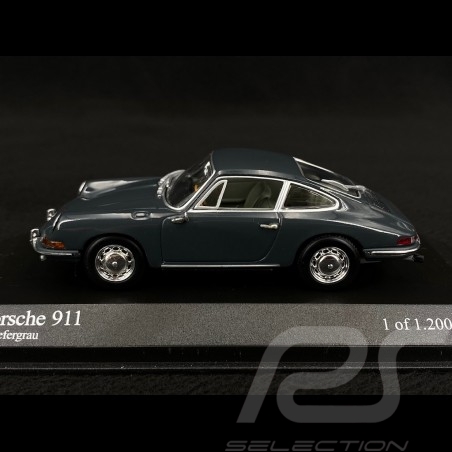 Porsche 911 Type 901 Coupe 1964 Slate Grey 1/43 Minichamps 430067128