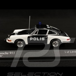 Porsche 911 Coupe 1970 Police 1/43 Minichamps 430067190