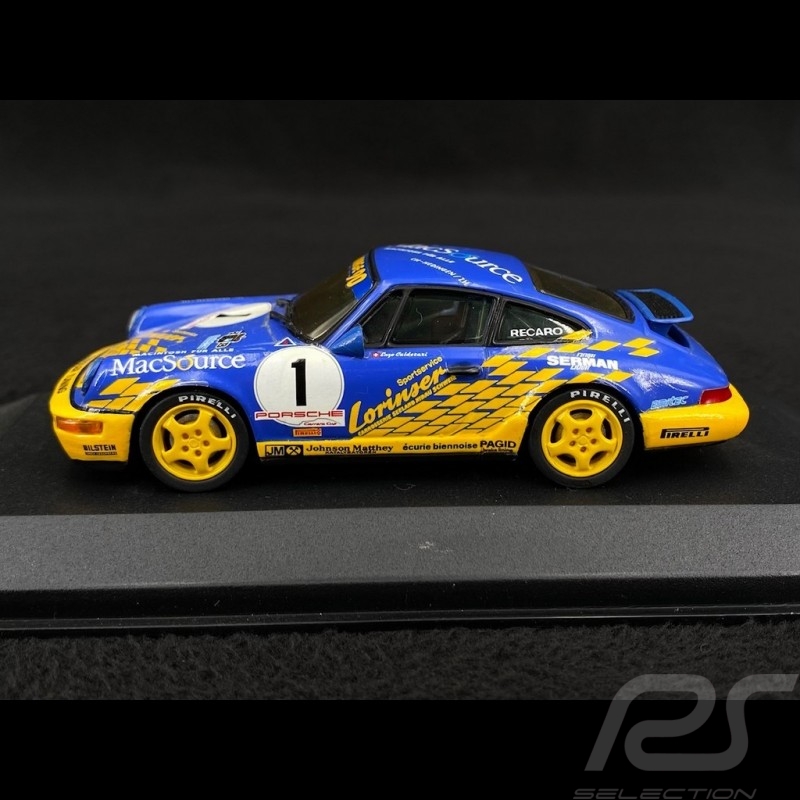 Porsche 911 Carrera Type 964 n° 1 Porsche Carrera Supercup 1993 1/43 Minichamps 936001