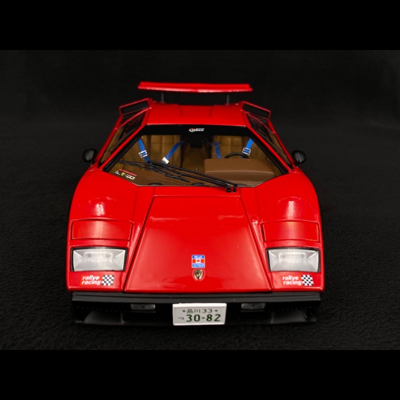 Lamborghini Countach LP500S Walter Wolf 1982 Diablo Red 1/18 Kyosho  KYO8320A0