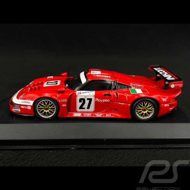 Porsche 911 GT1 Type 993 n° 27 24h Le Mans 1997 1/43 Minichamps 430976627