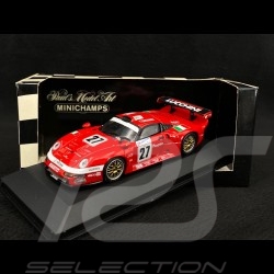 Porsche 911 GT1 Type 993 n° 27 24h Le Mans 1997 1/43 Minichamps 430976627