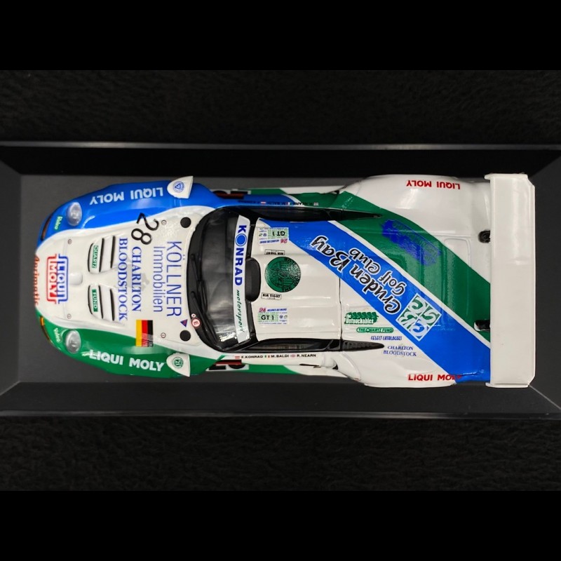 MINICHAMPS 430976628 Scale 1/43 | PORSCHE 911 GT1 GIESSE KONRAD MOTORSPORT N 28 24h LE MANS 1997