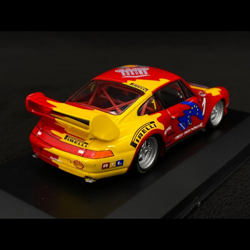 Porsche 911 993 RS – Jaune – 1995 – 1/43 – MINICHAMPS 430065100 – Neuve