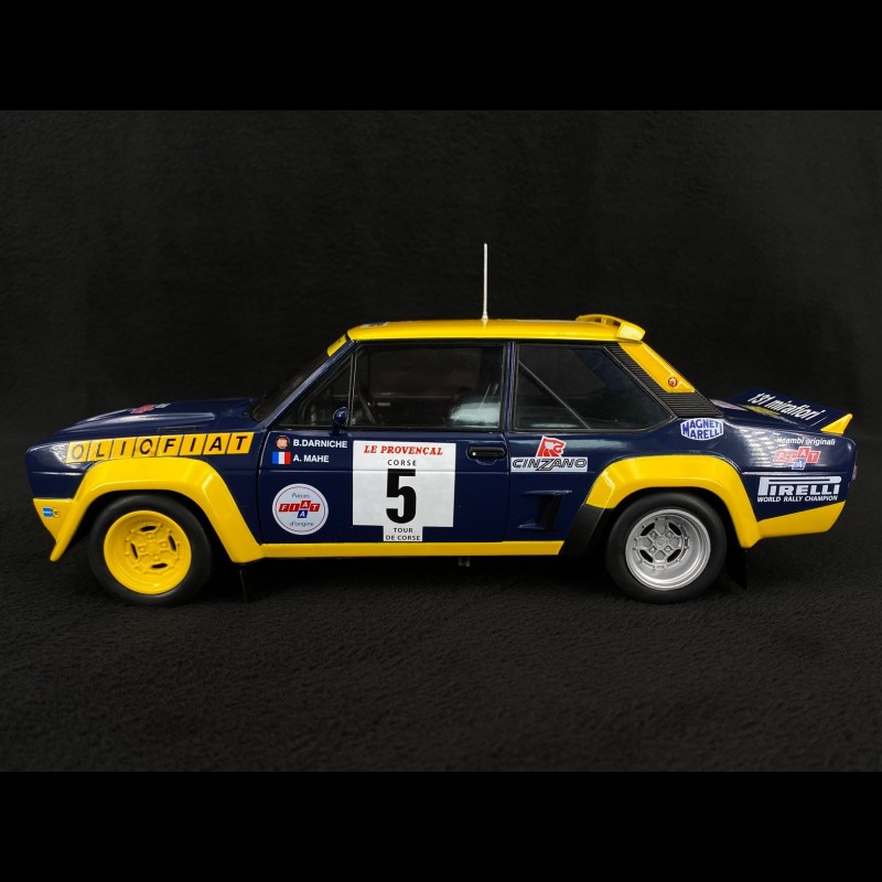 Fiat 131 Abarth n° 5 Winner Tour de Corse 1977 1/18 Solido S1806003