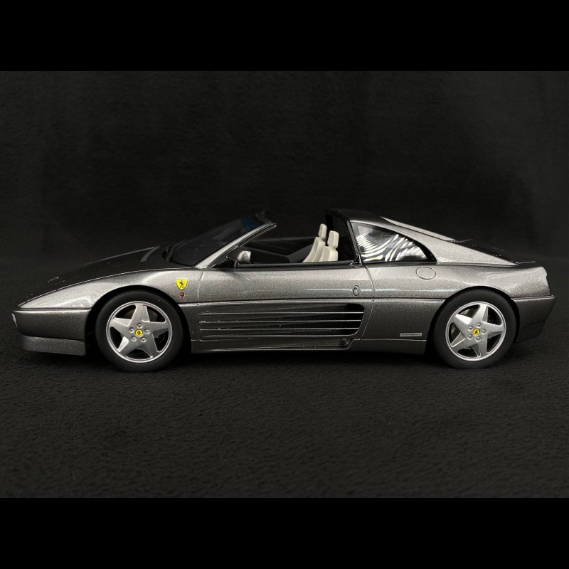 Ferrari 348 GTS 1993 Grau Métallic 1/18 GT Spirit GT332