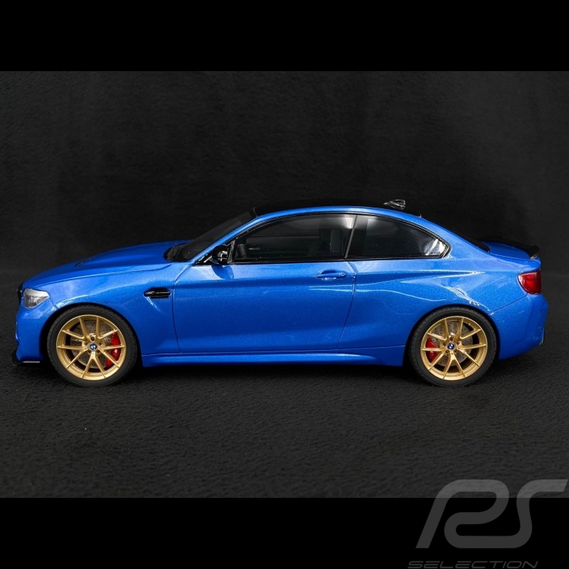 BMW M2 CS F22 Misano Bleu Métallique 1/18 GT Spirit GT353