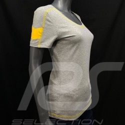 T-shirt Porsche GT4 Clubsport gris / jaune WAP341LCLS - femme