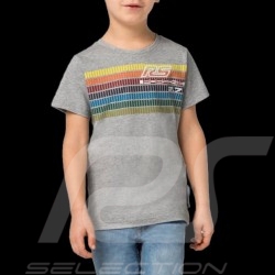 T-shirt Porsche Carrera RS 2.7 Collection Gris / Rayures WAP962PRS2 - enfant