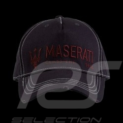 Casquette Maserati Classiche Baseball effet usé trash Gris antracite MA119U601GR99