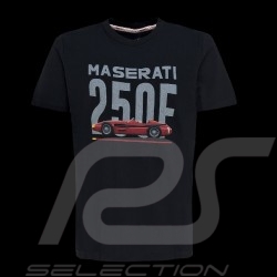Maserati Classiche T-Shirt 250F Marineblau MC004-500 - Herren