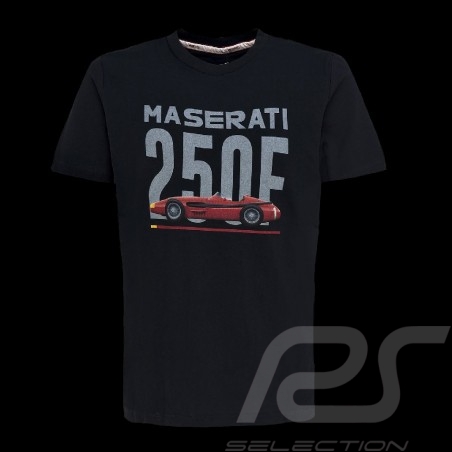 T-shirt Maserati Classiche 250F Bleu Marine MC004-500 - homme