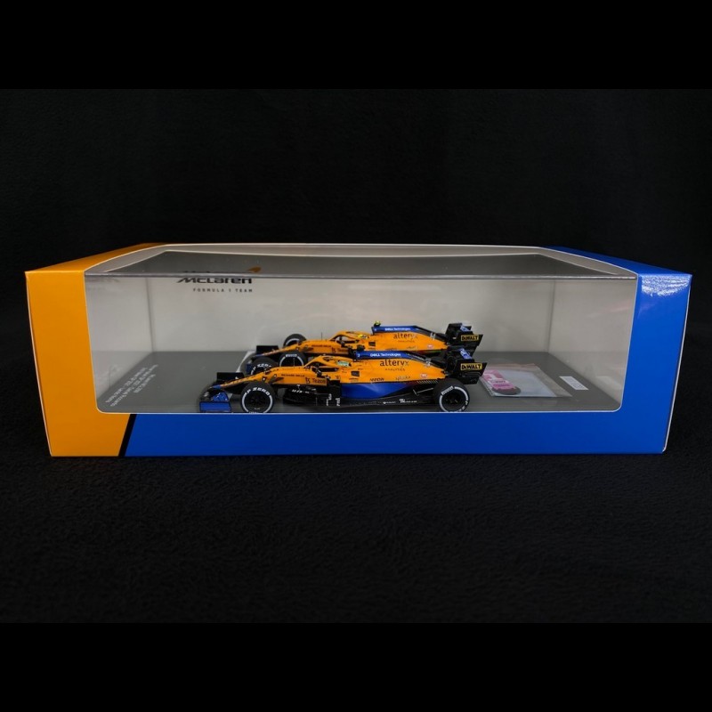 McLaren MCL35M Set 1st et 2nd GP Italy 2021 F1 Ricciardo / Norris 1/43 ...