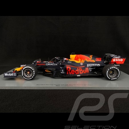 Red Bull Racing RB16B Verstappen Sieger GP Pays-Bas 2021 n°33 1/18 Spark 18S601