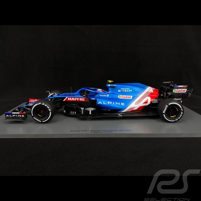 Alpine A521 Sieger GP Hungary 2021 n°31 1/18 Spark 18S600 Alpine A521 Sieger GP Hungary 2021 n°31 1/18 Spark 18S600