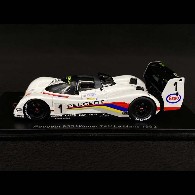 Miniature Peugeot 905 EV1 Bis #31 Le Mans 1992, Spark 1/43, Neuve