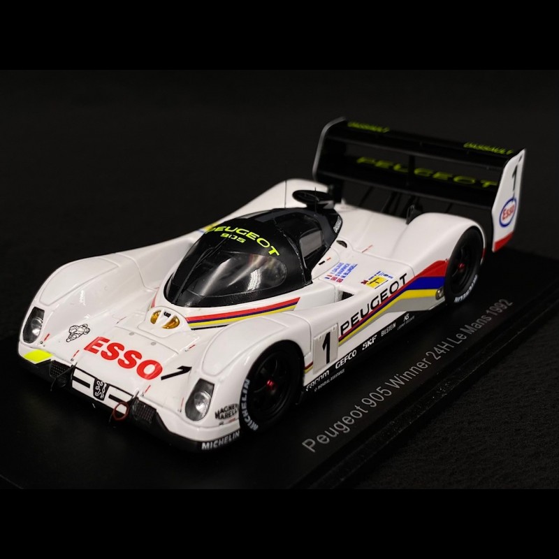 1/18 Spark Peugeot 905 No.1 Winner 24H Le Mans 1992 D. Warwick - Y