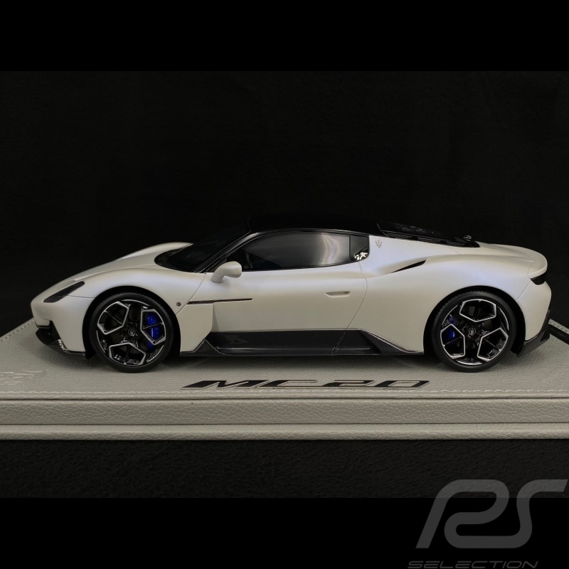 Maserati MC20 2020 Blanc Audace / Bianco Audace 1/18 BBR Models P18191A