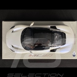 Maserati MC20 2020 Blanc Audace / Bianco Audace 1/18 BBR Models P18191A