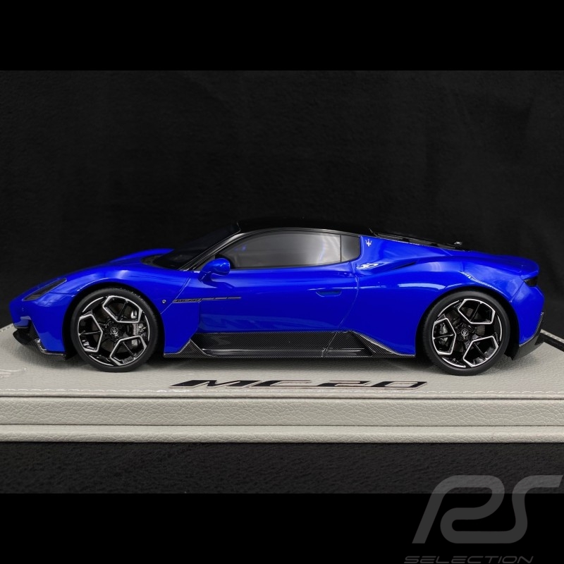 Maserati MC20 2020 Blau / Blu Infinito 1/18 BBR Models P18191E mit Vitrine