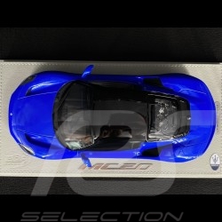 Maserati MC20 2020 Bleu Infini / Blu Infinito 1/18 BBR Models P18191E avec vitrine