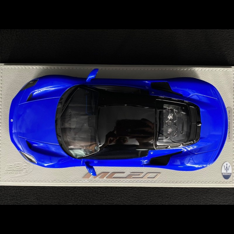 Maserati MC20 (Blu Infinito) 1/18 BBR