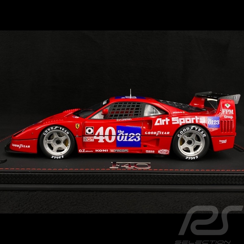 Ferrari F40 LM IMSA Topeka 1990 n°40 1/18 BBR Models P18139C