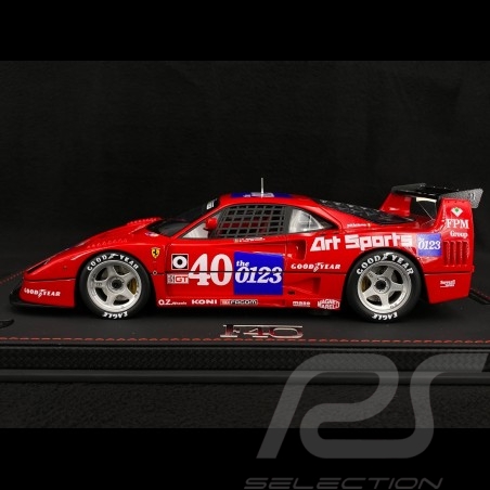 Ferrari F40 LM IMSA Topeka 1990 n°40 1/18 BBR Models P18139C