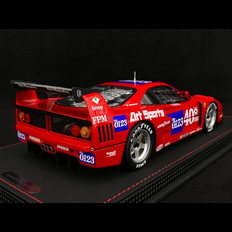 Ferrari F40 LM IMSA Topeka 1990 n°40 1/18 BBR Models P18139C