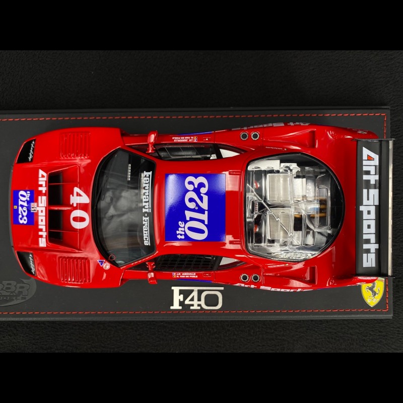 Ferrari F40 LM IMSA Topeka 1990 n°40 1/18 BBR Models P18139C