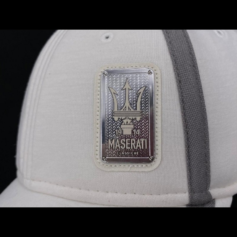 Casquette Maserati Classiche Baseball Gris Anthracite / Crème M01810609020