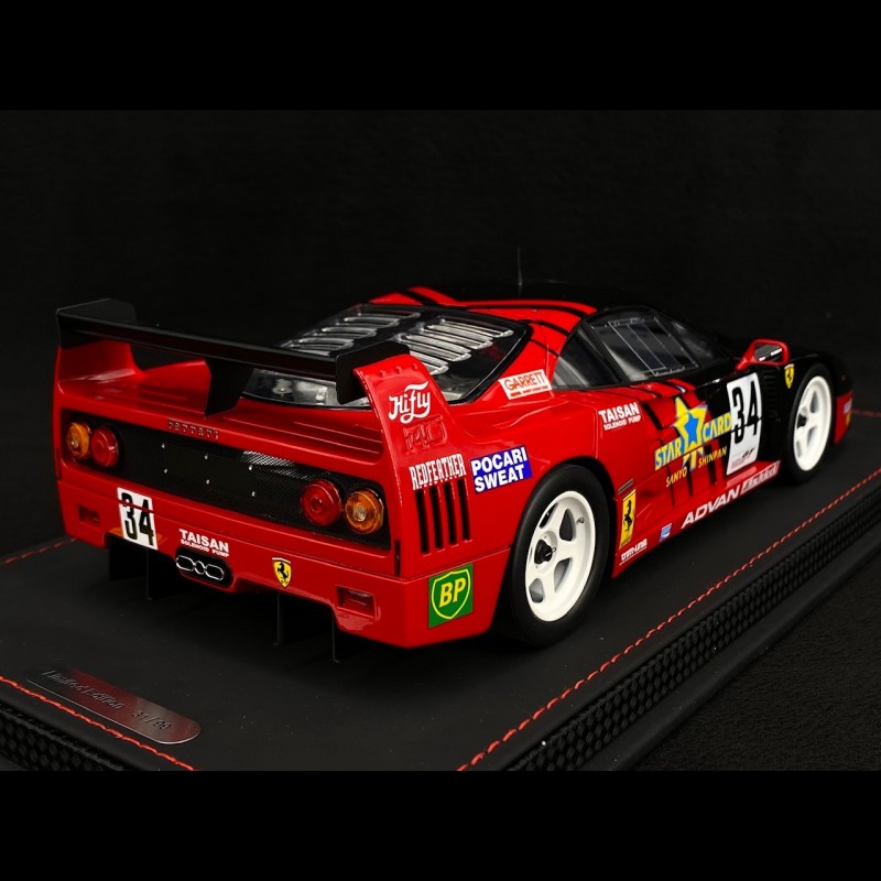 Ferrari F40 LM JGTC 1995 n°34 1/18 BBR Models P18139D