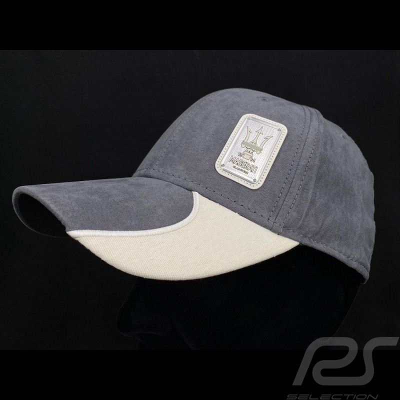 Maserati Classiche Hat Baseball Charcoal grey / Cream M01810609020 Maserati Classiche Hat Baseball Charcoal grey / Cream M01810609020