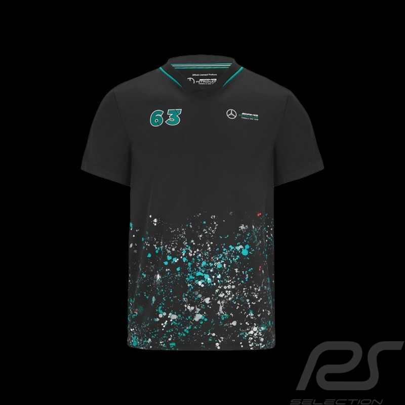 T-Shirt George Russell Mercedes-AMG Petronas F1 Puma Black 701220863-001 T-Shirt George Russell Mercedes-AMG Petronas F1 Puma Black 701220863-001