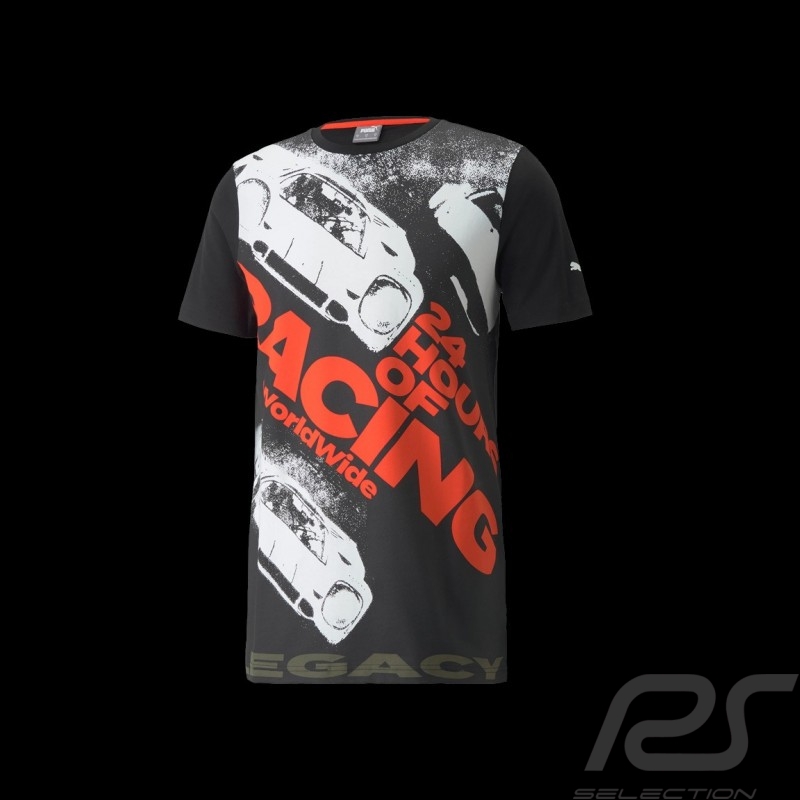 T-shirt Porsche 917 Legacy Statement by Puma Noir MAP08435122 - mixte T-shirt Porsche 917 Legacy Statement by Puma Noir MAP08435122 - mixte