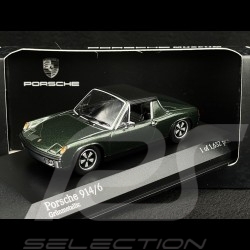 Porsche 914 /6 1970 Metallic green 1/43 Minichamps MAP02005915