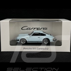 Porsche 911 Carrera 3.2 1984 Bleu glacier 1/43 Spark MAP02002817