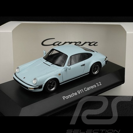 Porsche 911 Carrera 3.2 1984 Bleu glacier 1/43 Spark MAP02002817