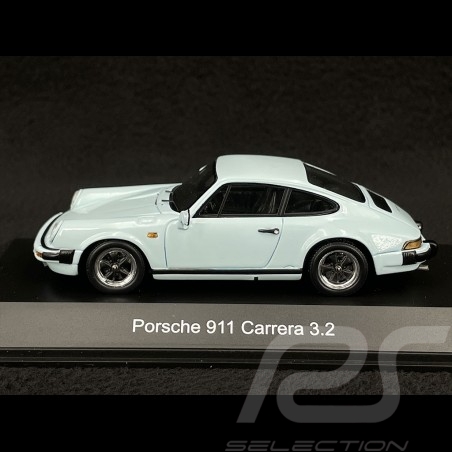 Porsche 911 Carrera  1984 Glacier blue 1/43 Spark MAP02002817