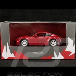 Porsche 911 type 992 Carrera 4S Coupe Carmine red Pullback toy 1/43 Maisto WAP0200280PCCP
