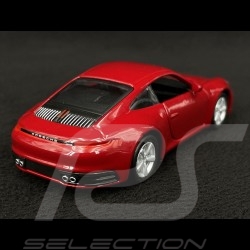 Porsche 911 type 992 Carrera 4S Coupe Karminrot Pullback Spielzeug 1/43 WAP0200280PCCP