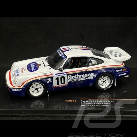 Porsche 911 SC RS n° 10 3. Rallye Tour de Corse 1985 1/43 Ixo Models RAC333LQ
