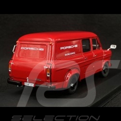 Ford Transit Mk I Porsche Racing Service 1966 Rot 1/43 Ixo Models RAC384X