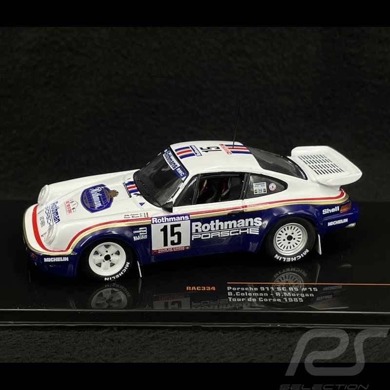 Porsche 911 SC RS n° 15 Rallye Tour de Corse 1985 1/43 Ixo Models RAC334LQ Porsche 911 SC RS n° 15 Rallye Tour de Corse 1985 1/43 Ixo Models RAC334LQ