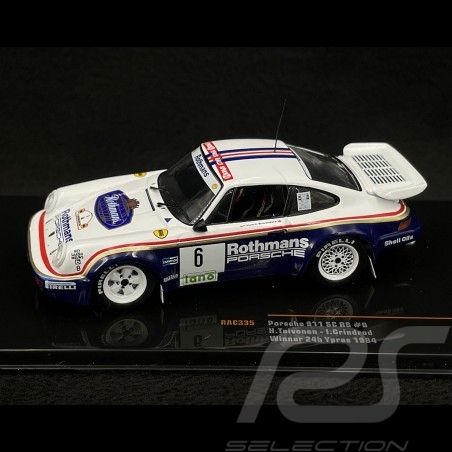 Porsche 911 SC RS n° 6 Sieger Rallye 24h Ypres 1984 1/43 Ixo Models RAC335LQ