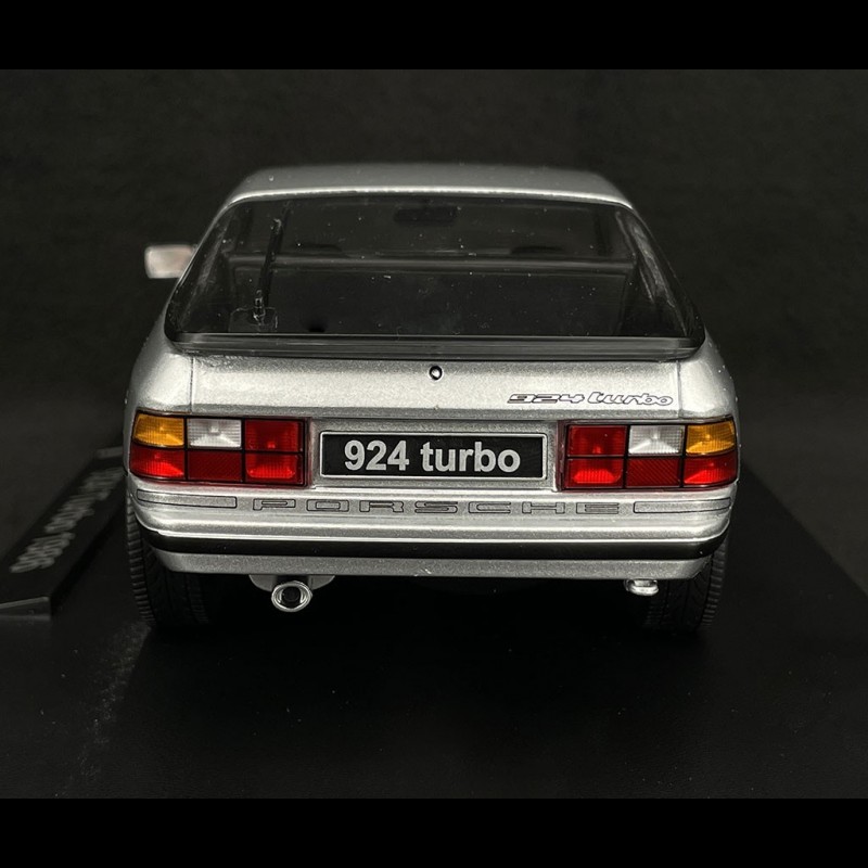 Porsche 924 Turbo Coupe 1986 Metallic Silver 1/18 KK-Scale KKDC180901